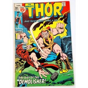 THE MIGHTY THOR #192 (1971) / FN+/ THE DEMOLISHER MARVEL COMICS BRONZE AGE‎